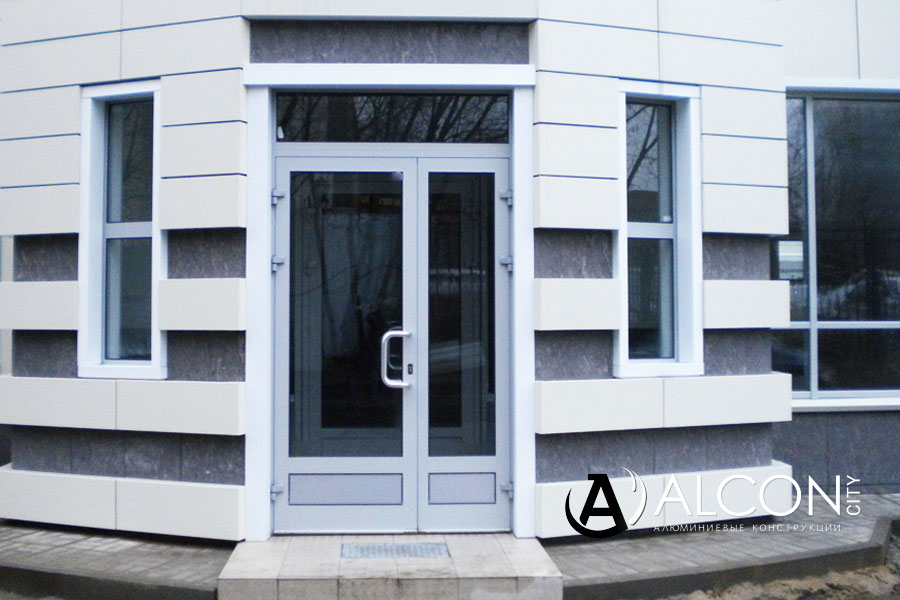 Алюминиевые входные двери в Саранске
