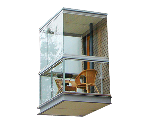 Безрамное остекление балконов в Саранске