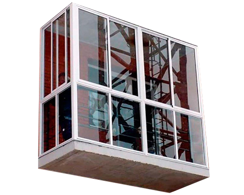Алюминиевое остекление балконов в Саранске