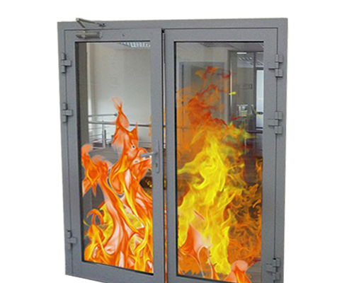 Противопожарные алюминиевые двери в Саранске